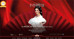 Desktop Screenshot of elisabeth-das-musical.com